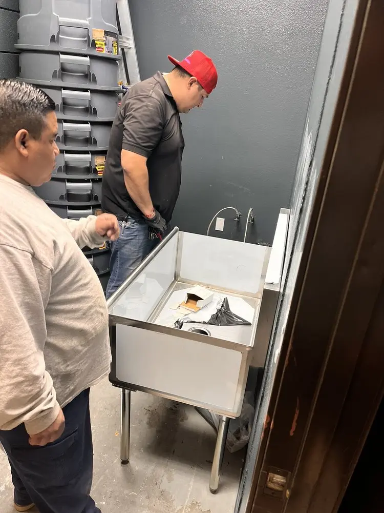Commercial plumbing and sink installation in Oneida Valley